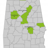 Alabama - Chilton - Shelby and Chilton Counties Area CSX and NS Railroads
